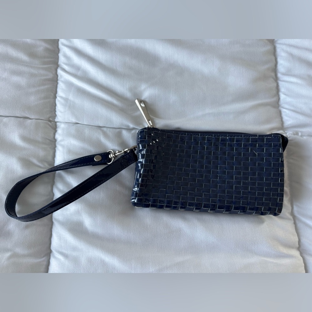 Sondra Roberts Squared Woven Wristlet
